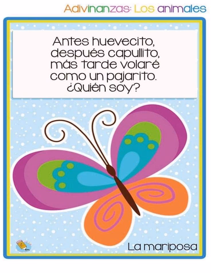 ¿Cómo hacer una adivinanza de mariposa?