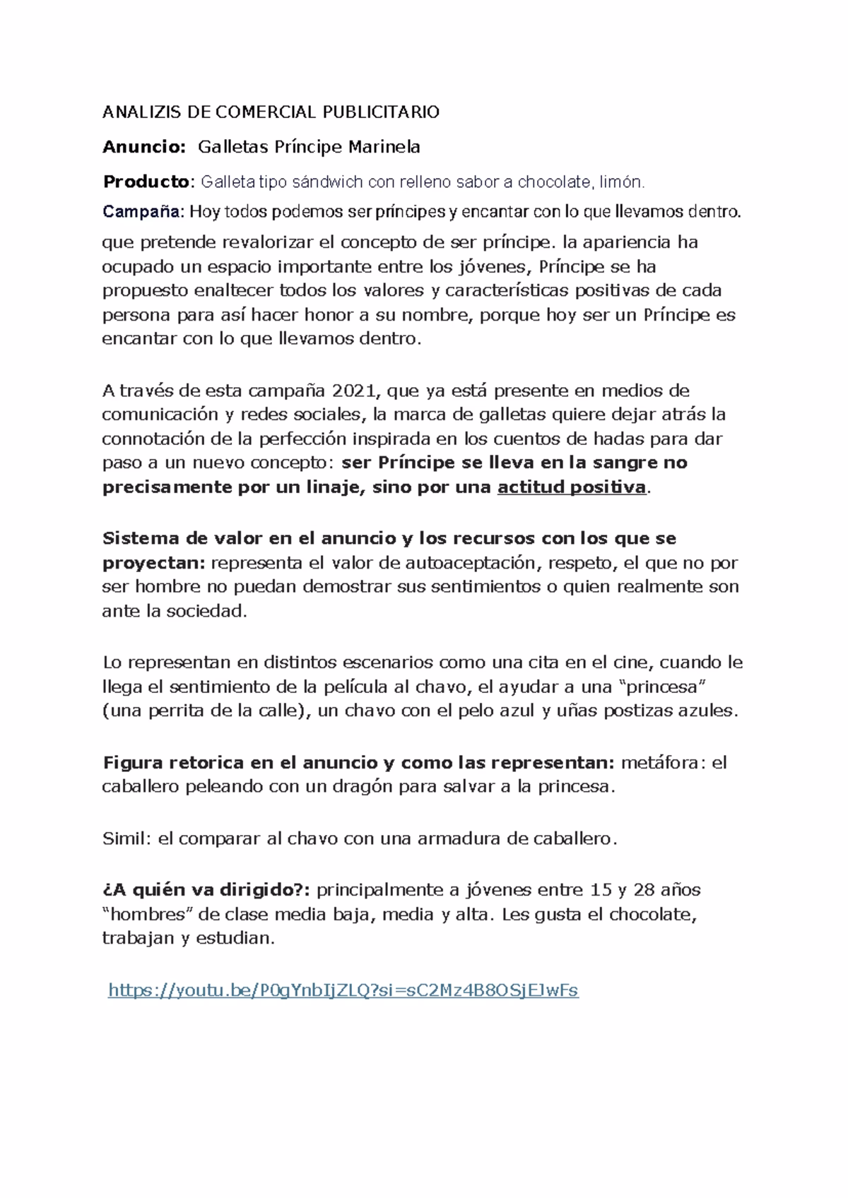 ¿Qué tipo de anuncio es Coca-Cola?