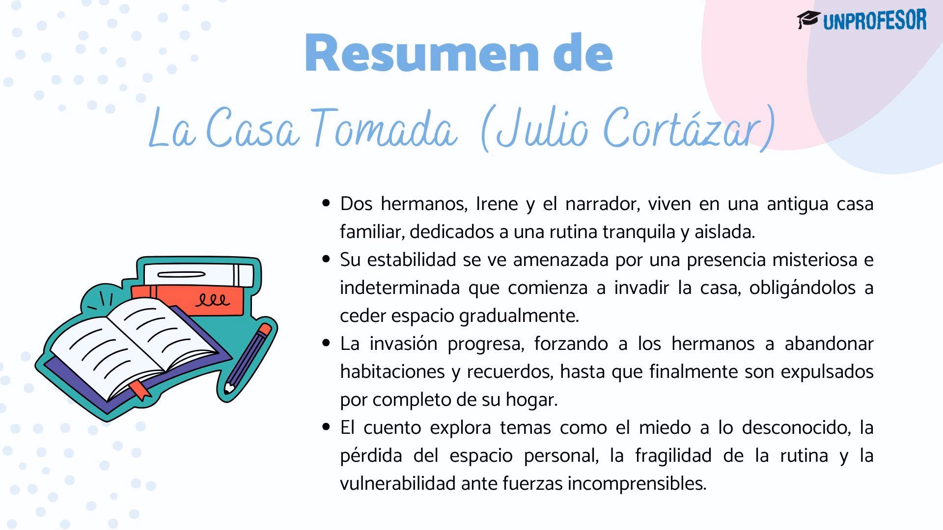 ¿Cuál es una metáfora usada en el relato Casa tomada?