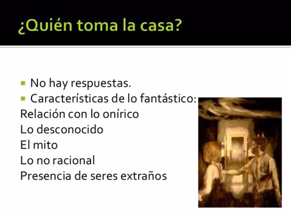 ¿Qué simboliza una Casa tomada?