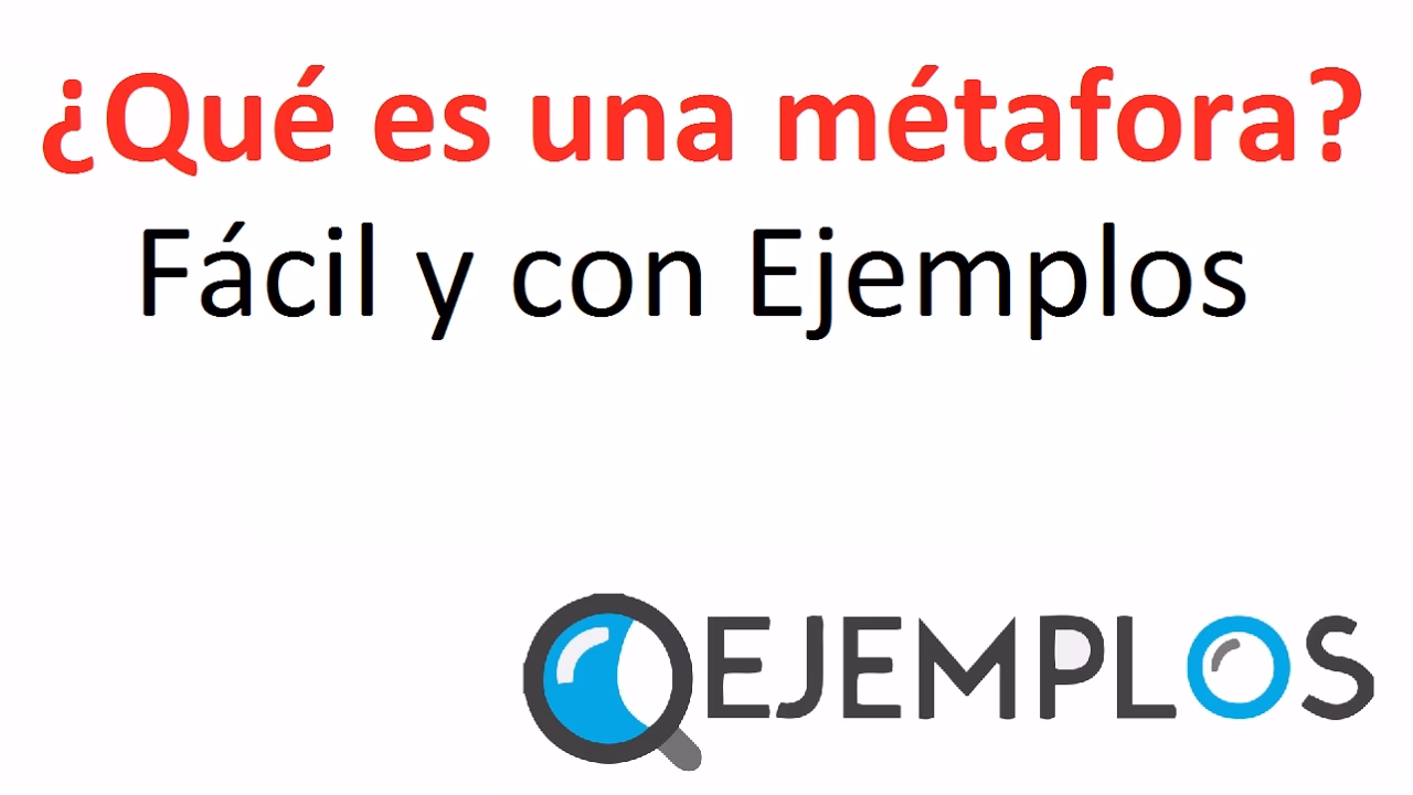 ¿Qué significa el nombre metafórico?