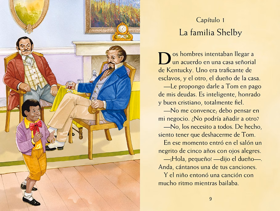 ¿Cuál es el mensaje de la cabaña del tío Tom?