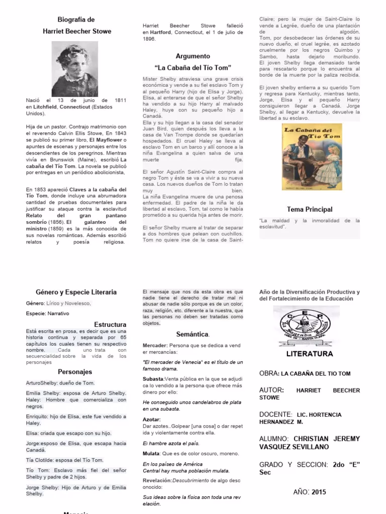 ¿Cuál fue el efecto más significativo de La cabaña del tío Tom?