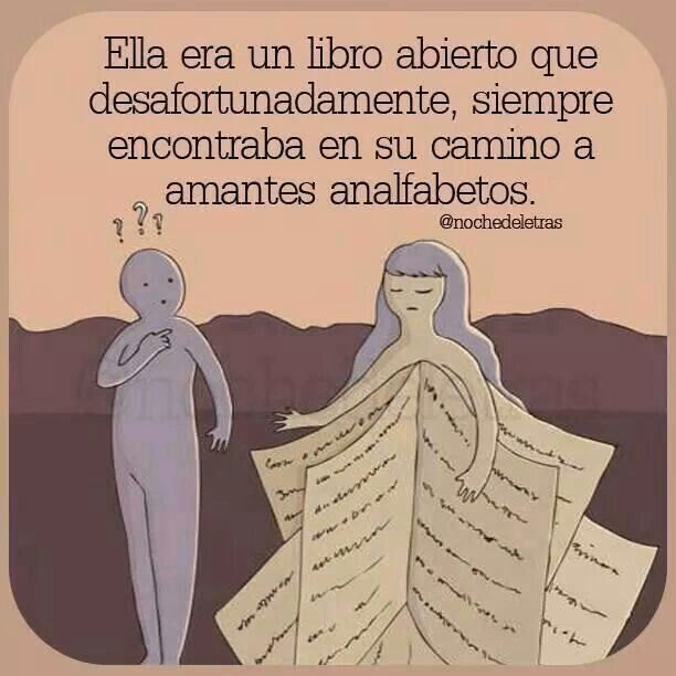 ¿Qué significa cuando una chica dice que es un libro abierto?