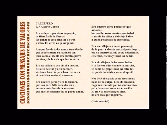 ¿Cuál es el significado de la canción