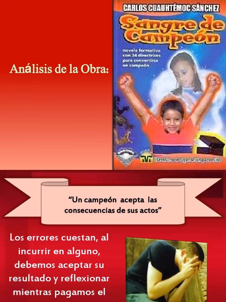 ¿Qué simboliza el título Sangre de Campeón?