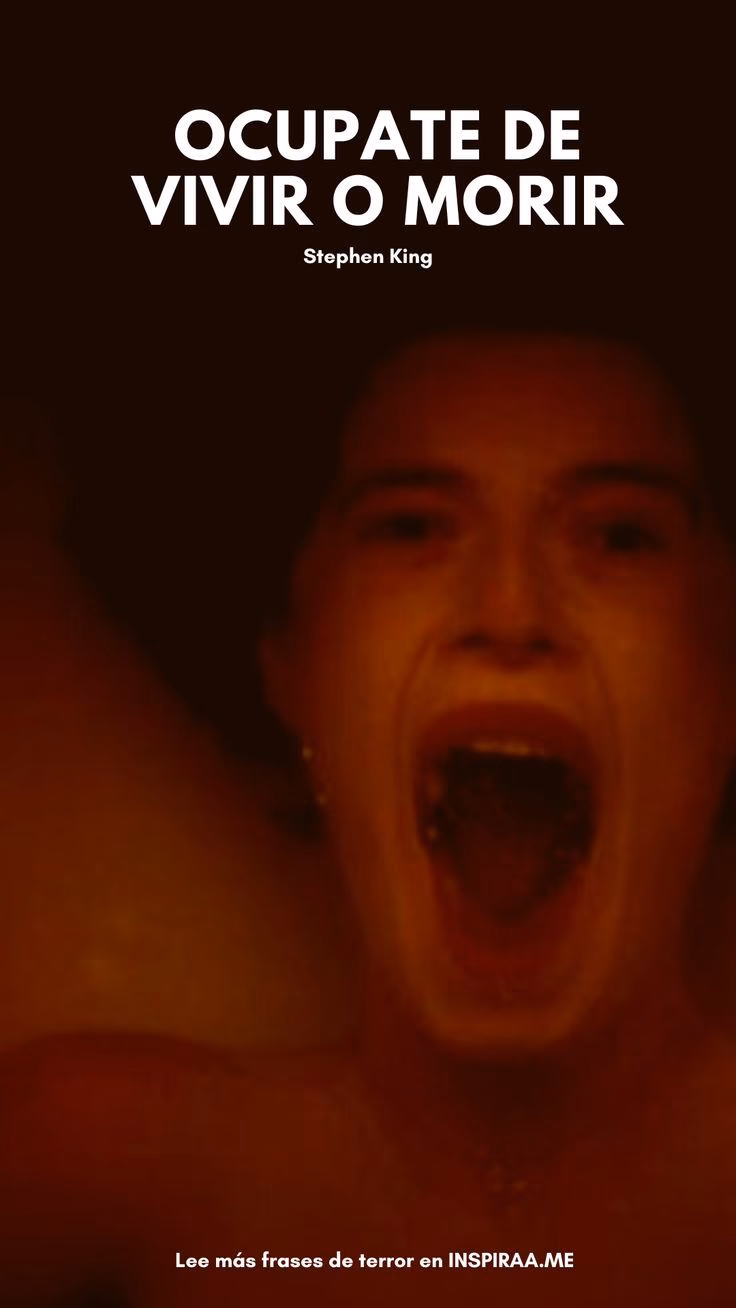 ¿Qué frases expresan miedo?