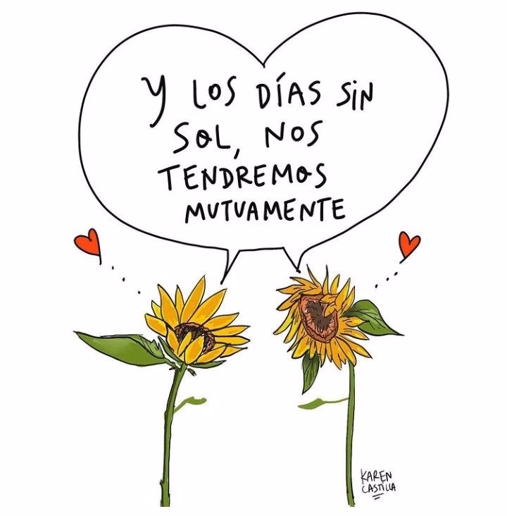 ¿Cuál es la metáfora de un girasol?