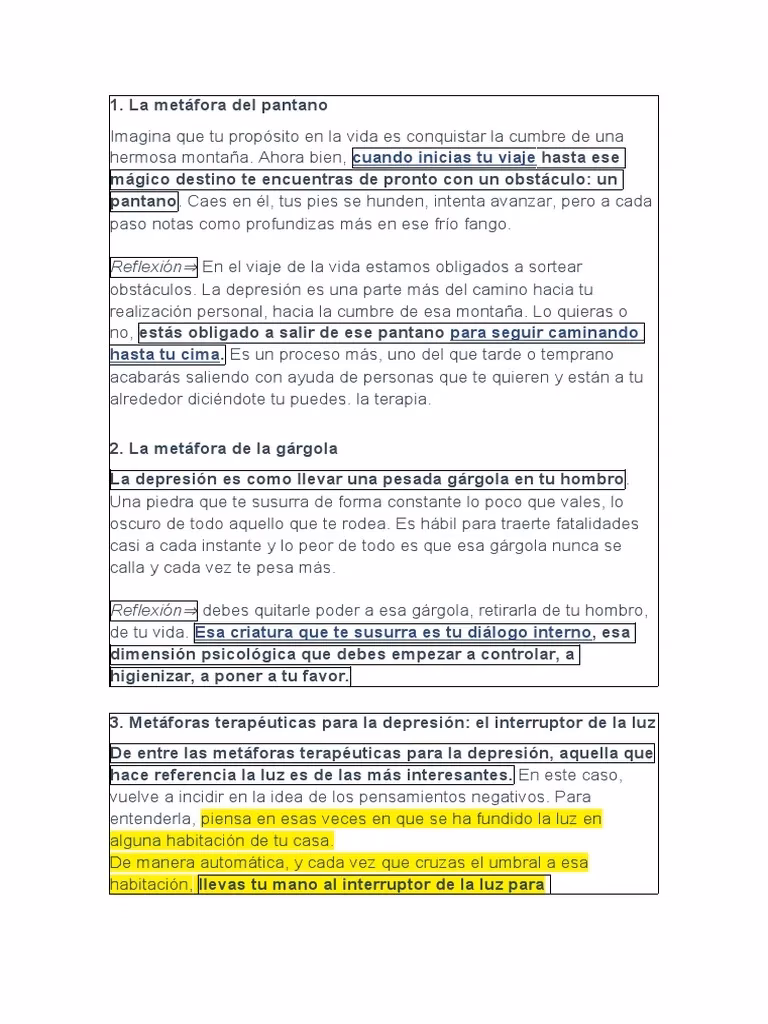 ¿Cuál es el marco histórico de la depresión?