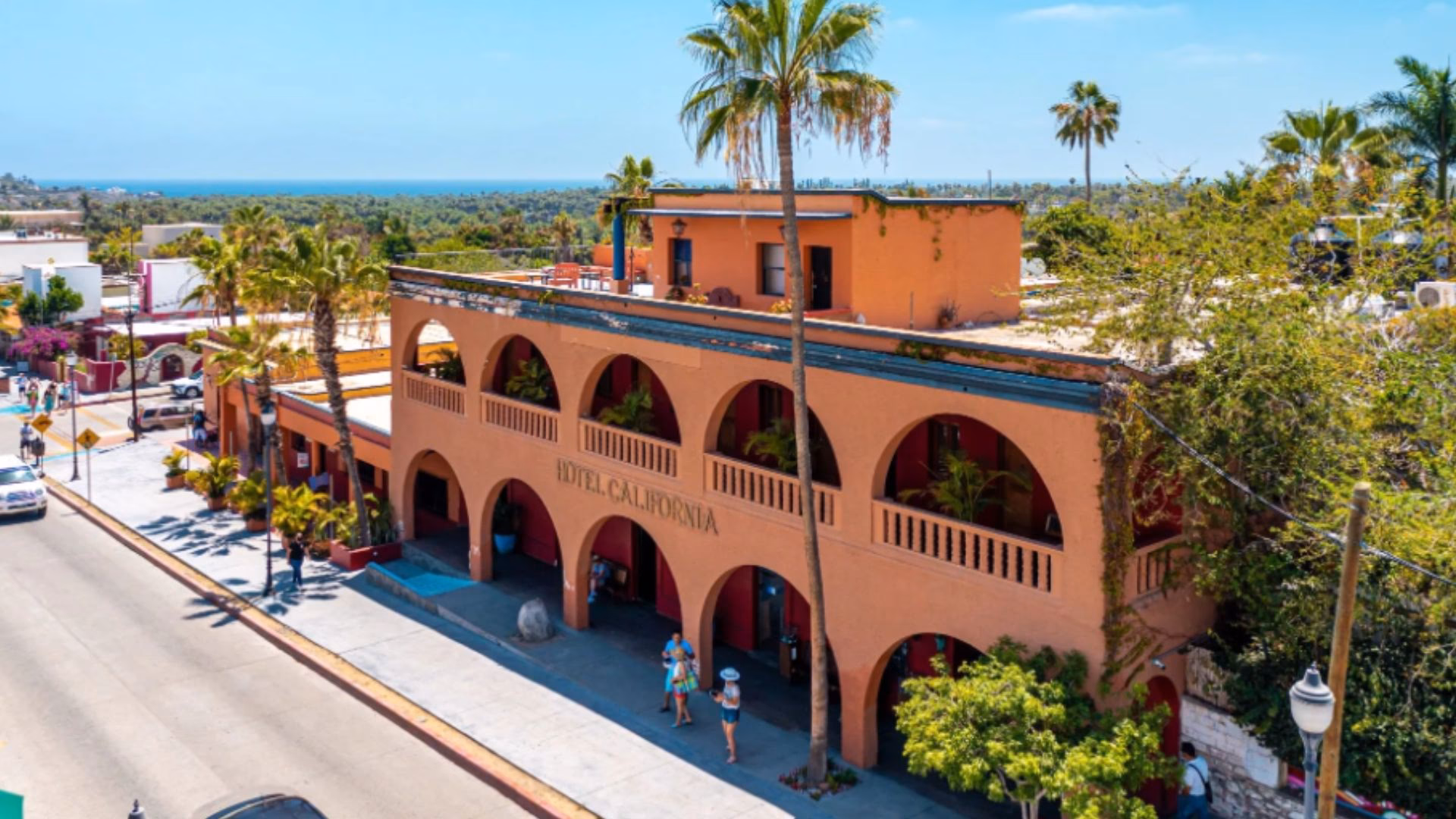 ¿Qué recursos literarios se utilizan en Hotel California?