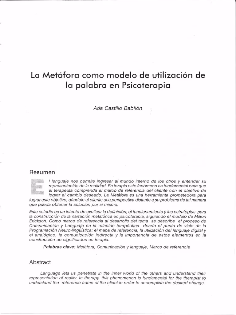 ¿Es el castillo de cristal una metáfora?