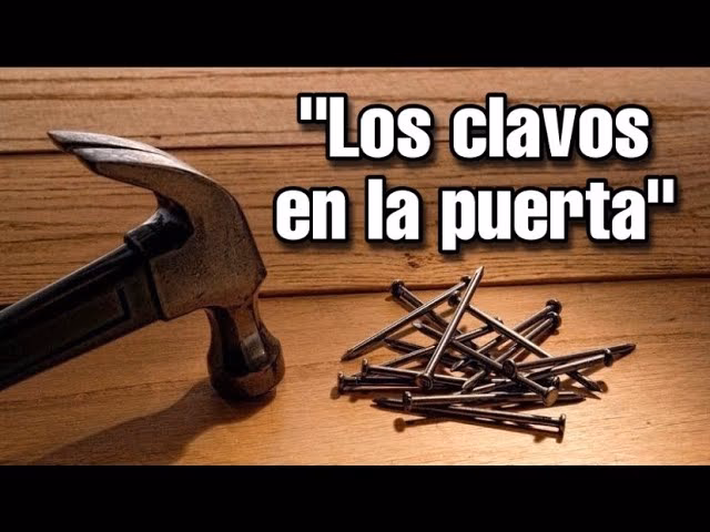 ¿Qué simbolizan los clavos?