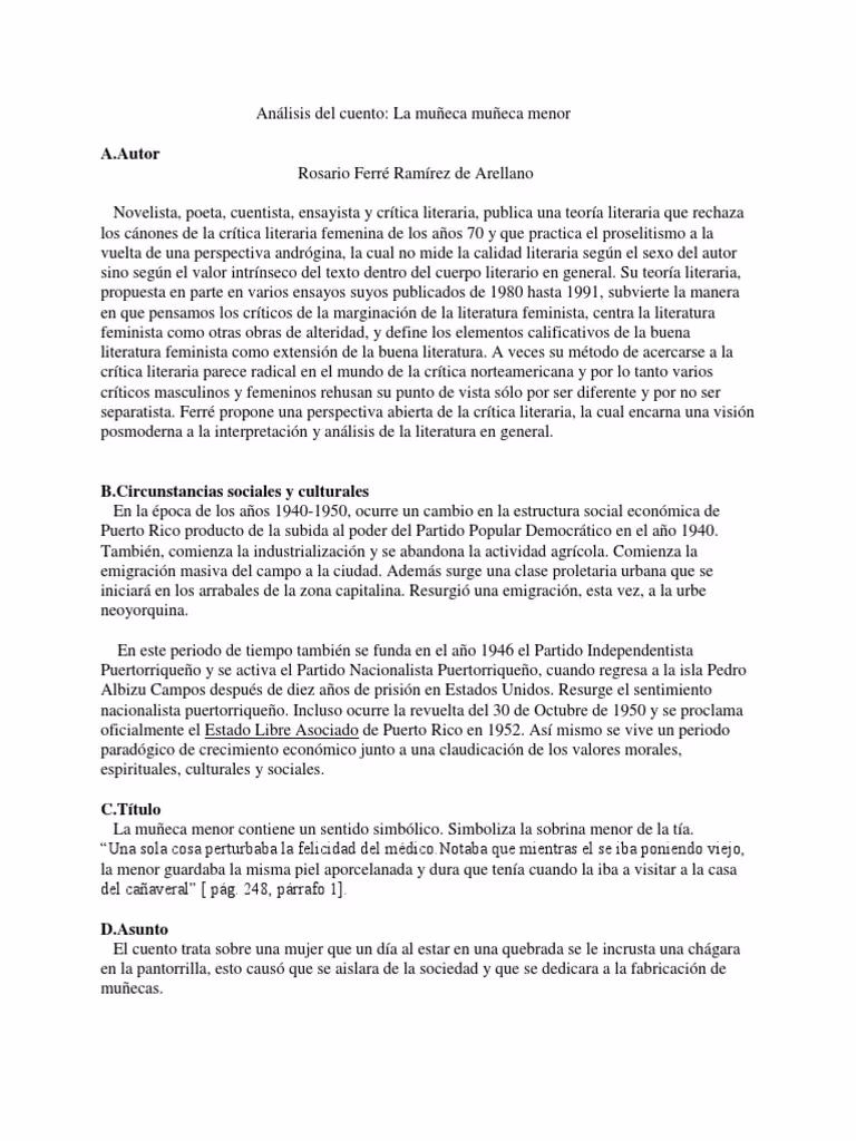 ¿Qué simbolizan las muñecas en La muñeca más joven?