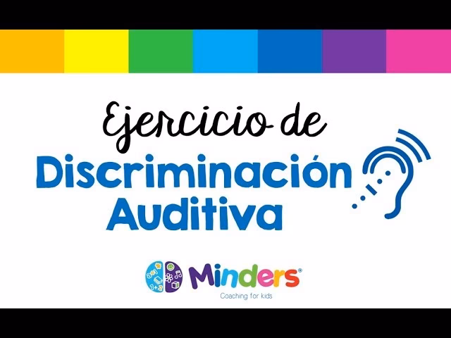 ¿Cuáles son ejemplos de discriminación auditiva?