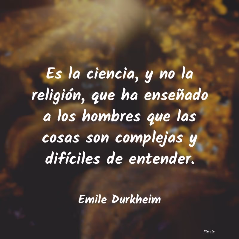 ¿Émile Durkheim creía en Dios?