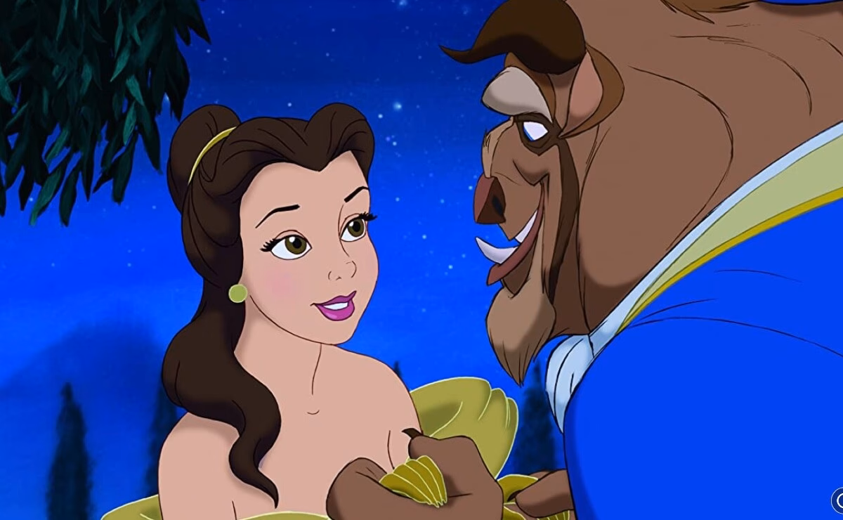 ¿Cuál es la metáfora de la bella y la bestia?