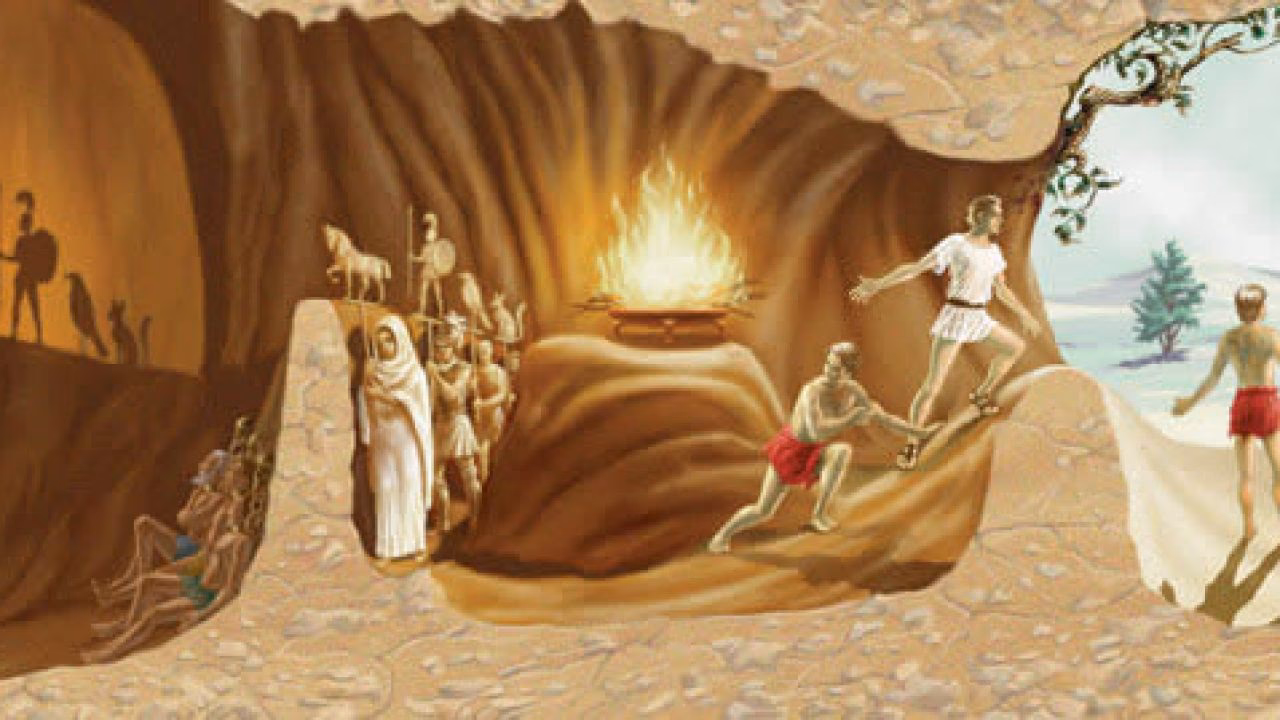 ¿Cuál es la metáfora de la cueva?