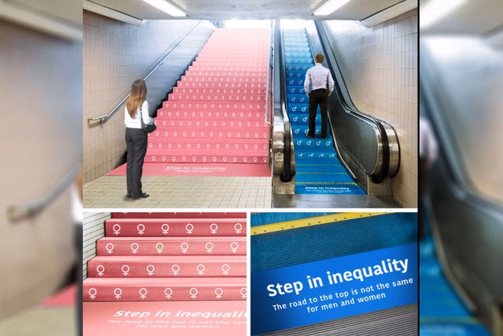 ¿Qué significa la metáfora de la escalera?