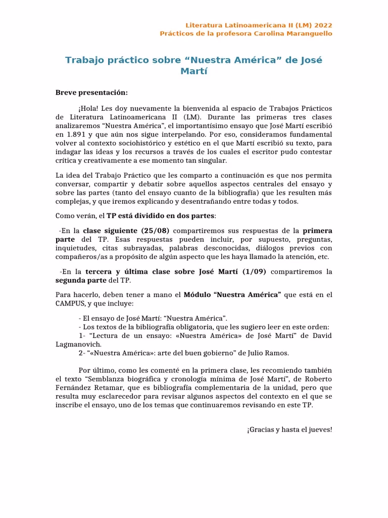 ¿Qué dijo Martí sobre la familia?