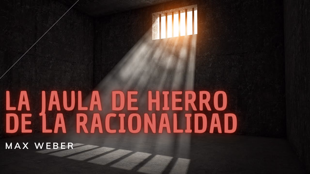 ¿Qué quiere decir Weber con la jaula de hierro?