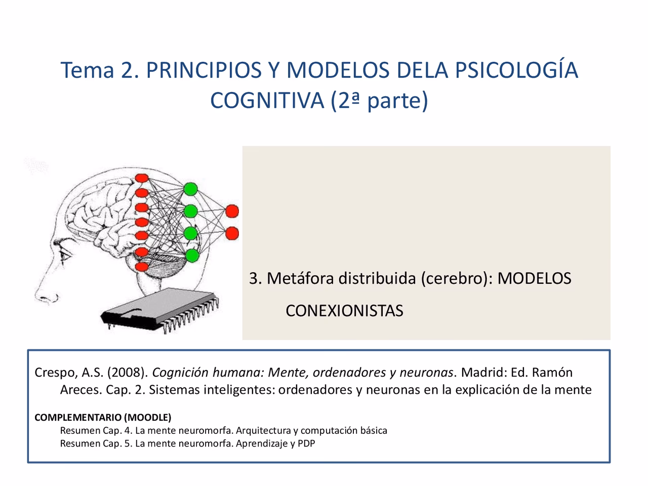 ¿Qué es la teoría del conexionismo?