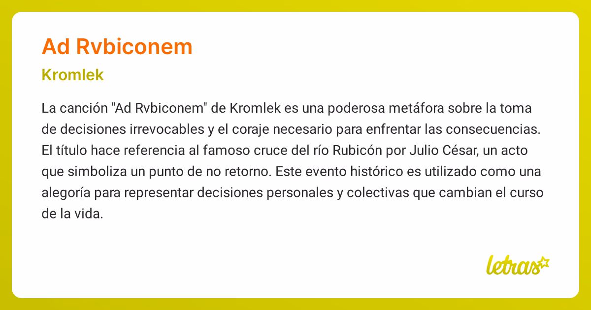 ¿Qué es el factor Rubicon?