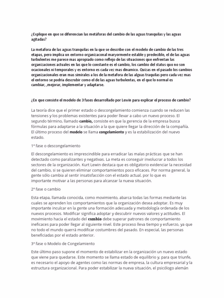 ¿Qué significan las aguas tranquilas?