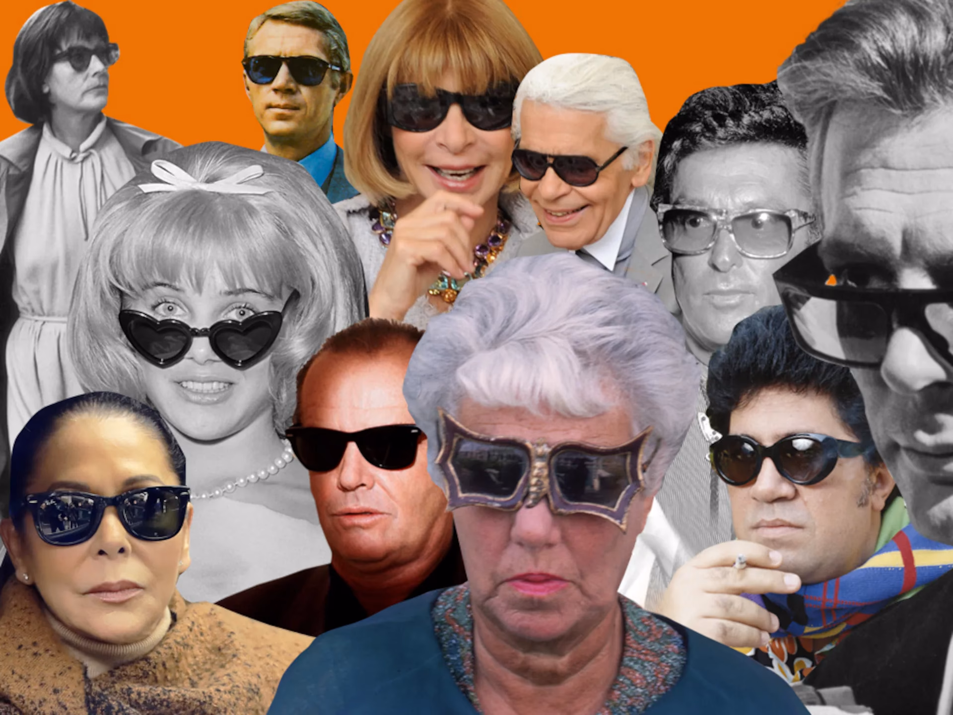 ¿Cuál es el significado de gafas oscuras?