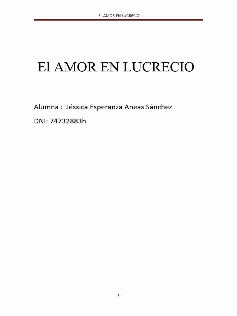 ¿Qué quiere decir Lucrecio con el término espíritu?