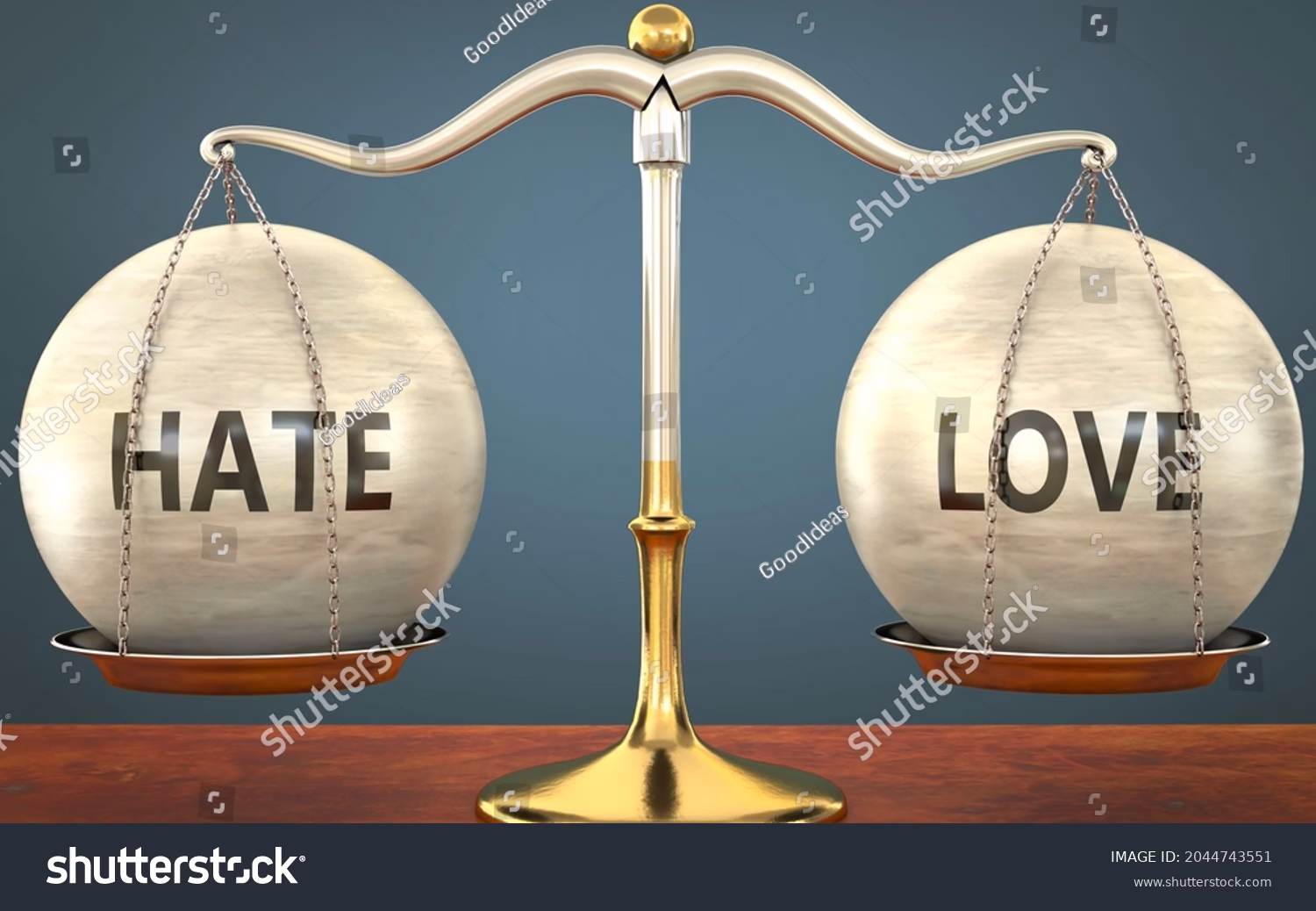 ¿Cómo es el dicho del odio?