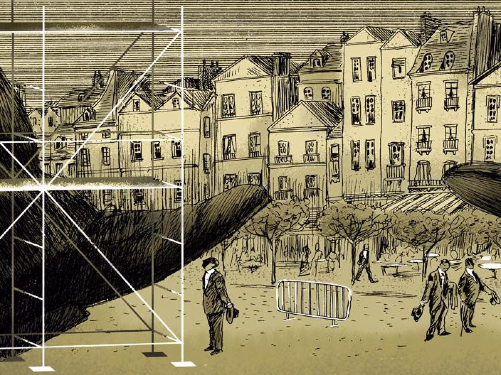 ¿Cuál es un ejemplo de un Flâneur?