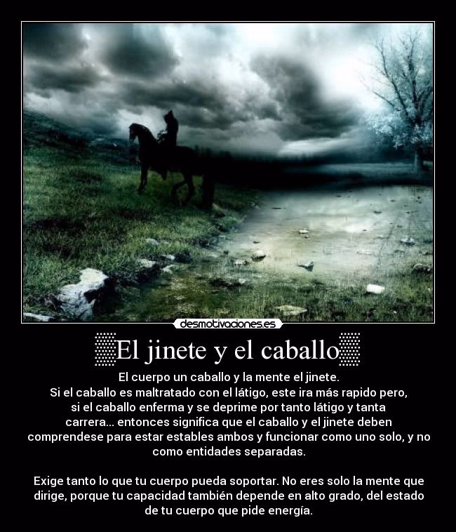 ¿Cuál es la metáfora del caballo muerto?