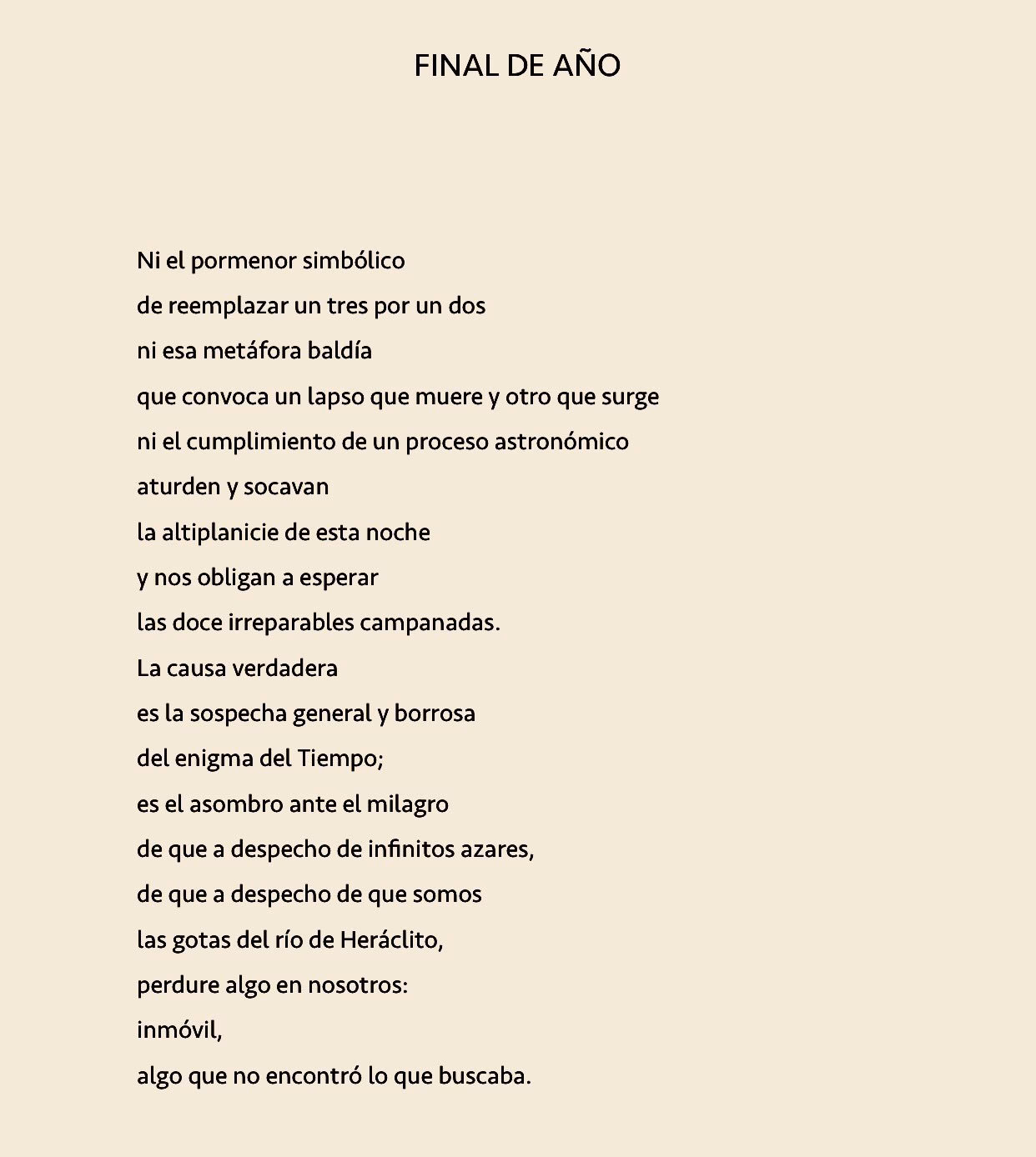 ¿Qué dice Heráclito sobre el río?