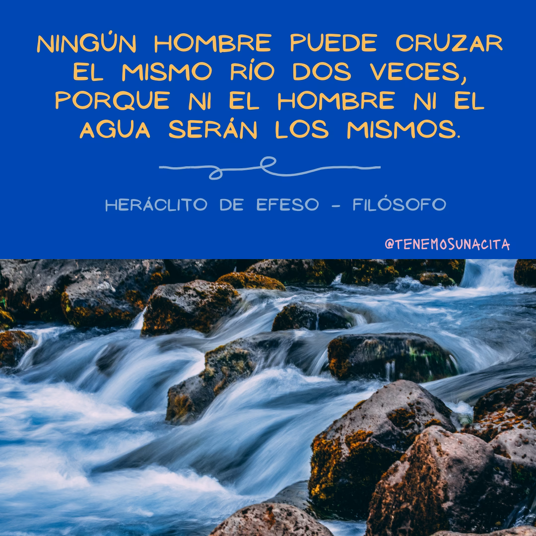 ¿Qué es el río de Heráclito?