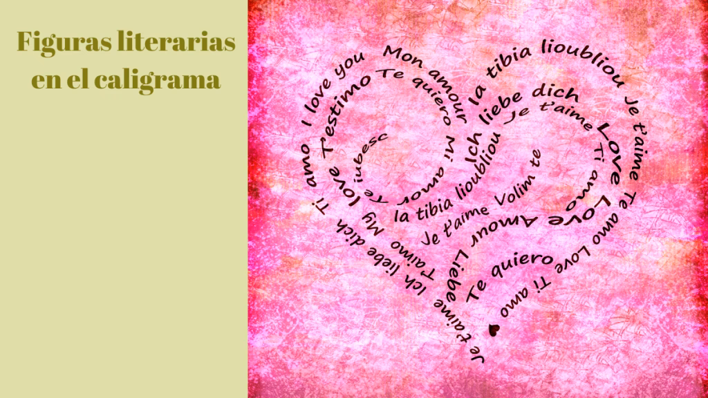 ¿Cuáles son los 3 tipos de caligramas?