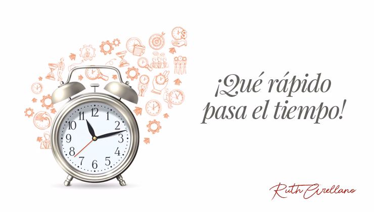 ¿Cómo pasa el tiempo tan rápido frases?