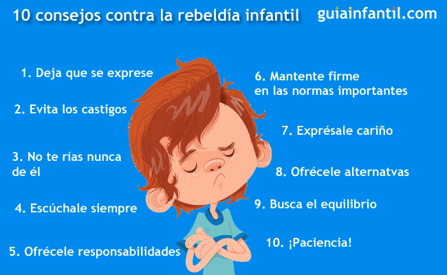 ¿Qué significa cuando un niño es rebelde?