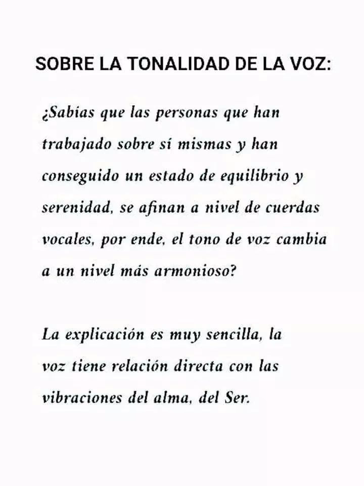 ¿Qué expresa la voz?