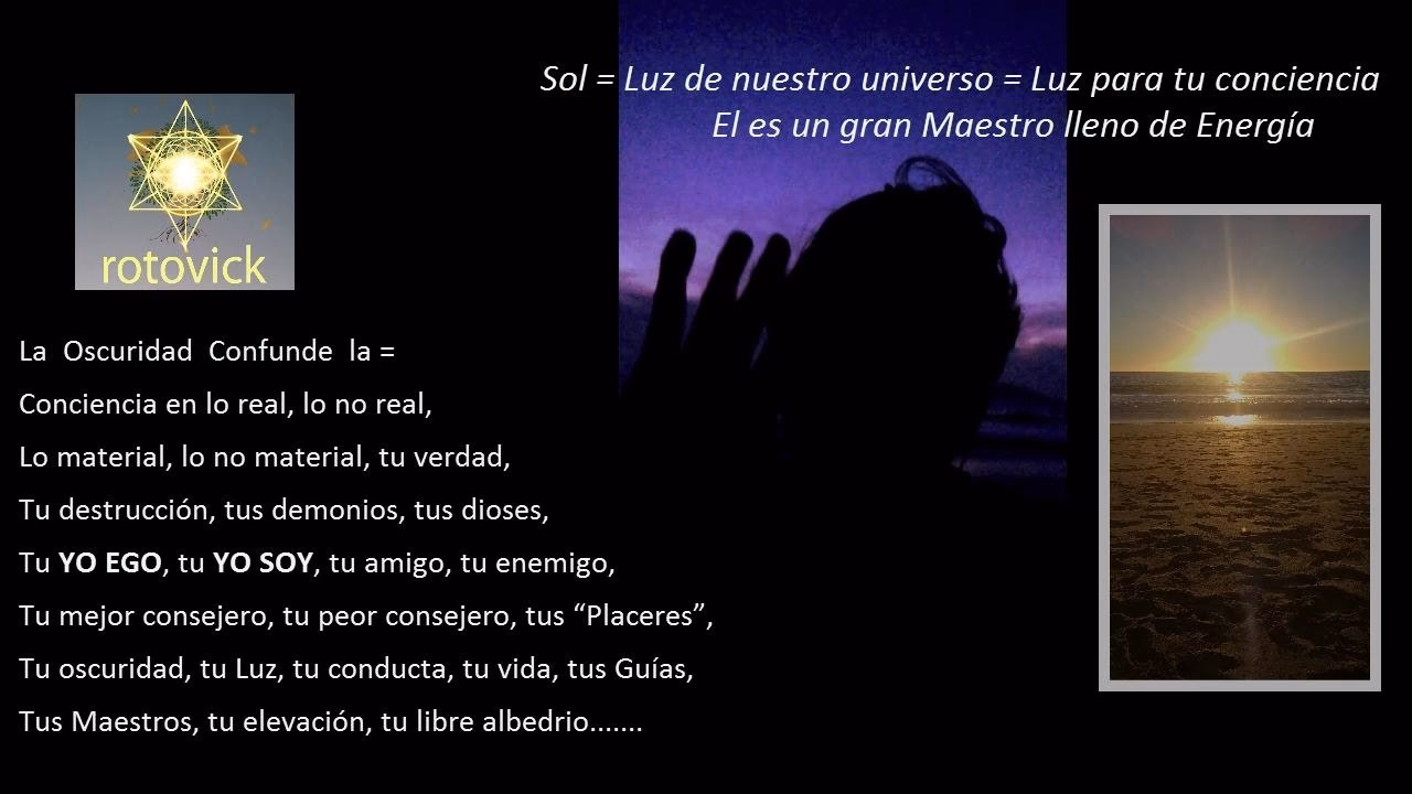 ¿Cómo describirías a la oscuridad?