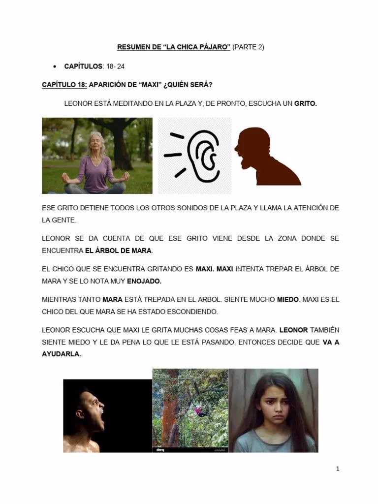 ¿Qué simboliza la chica pajaro?