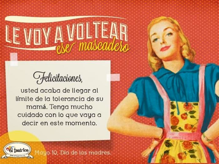 ¿Qué frases usan más las mamás?