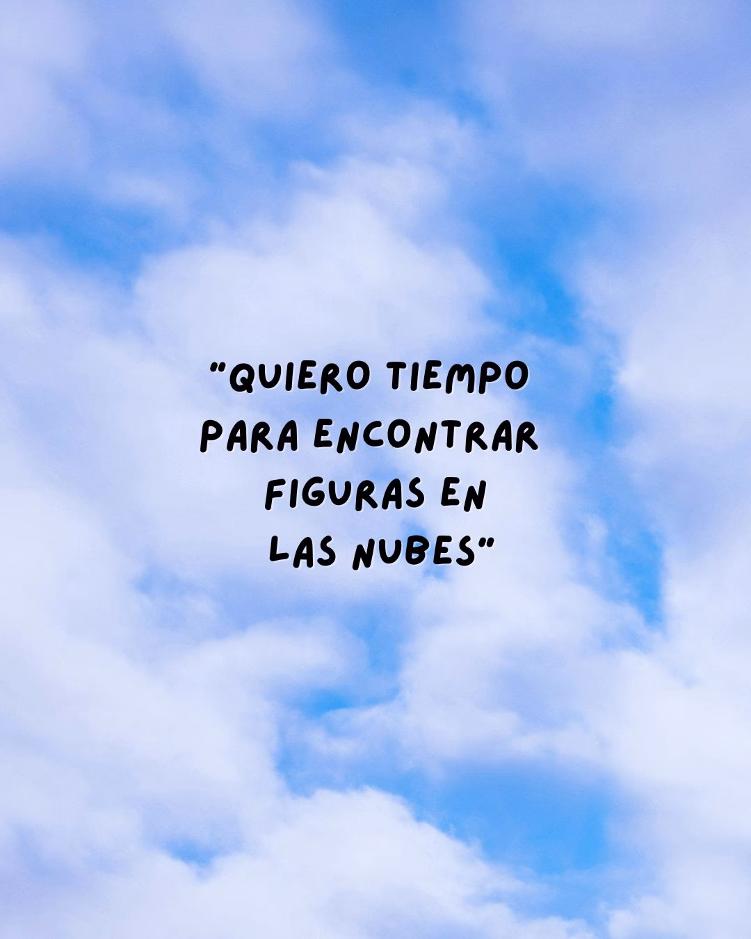 ¿Cuál es la metáfora a veces hay nubes?