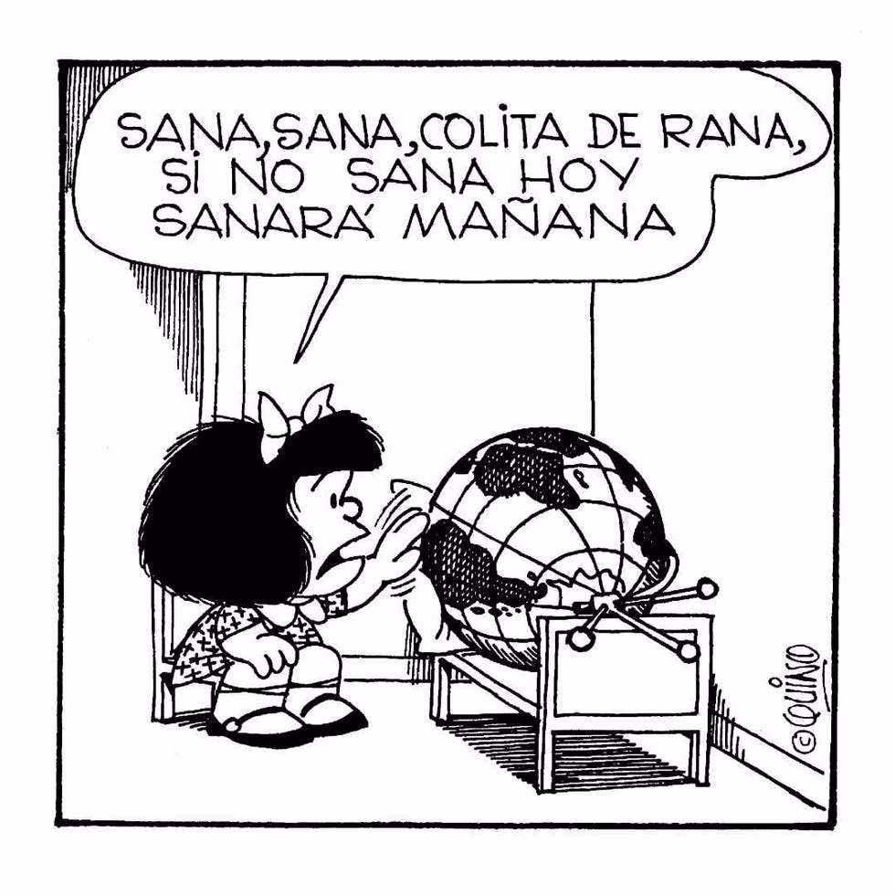 ¿Qué piensa Mafalda del mundo?