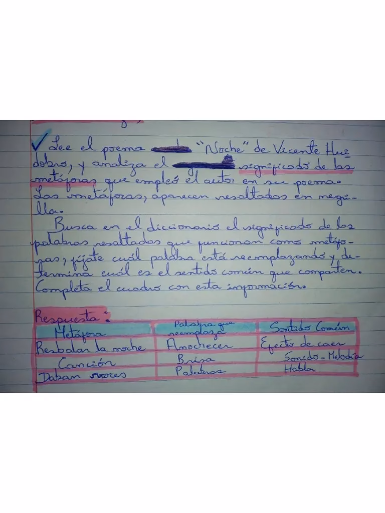 ¿Cuál es la idea principal del poema nocturno?