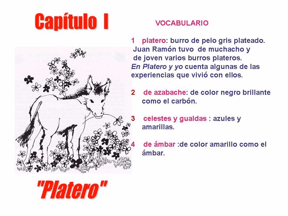 ¿Cómo inicia la obra de Platero y yo?