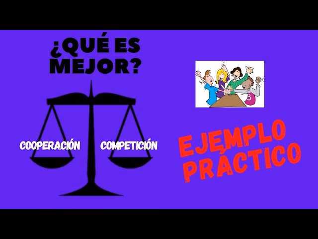 ¿Qué es cooperación y competencia?