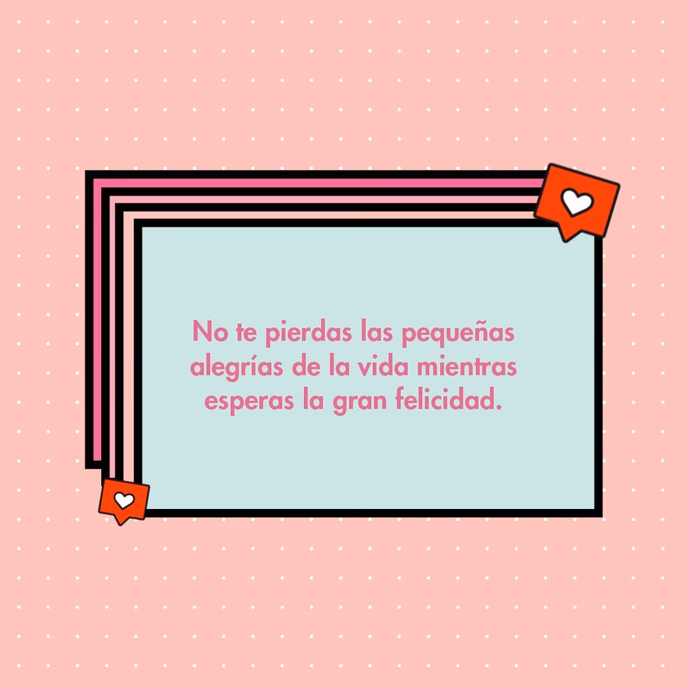 ¿Qué frases transmiten alegría?