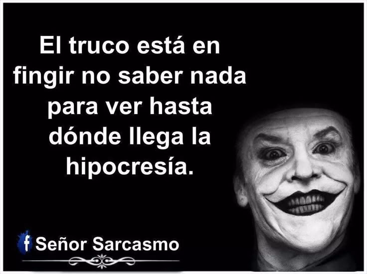 ¿Cuáles son algunas frases indirectas muy directas para las hipócritas?