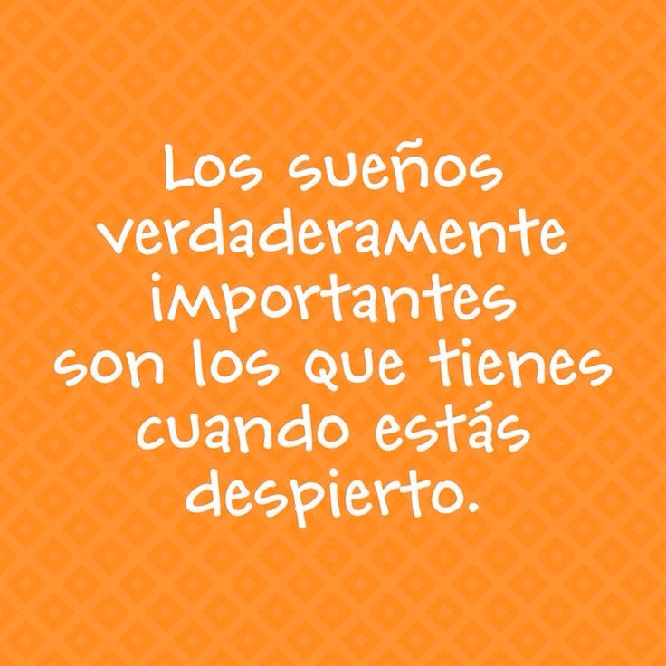 ¿Cómo se le dice a alguien que sueña despierto?