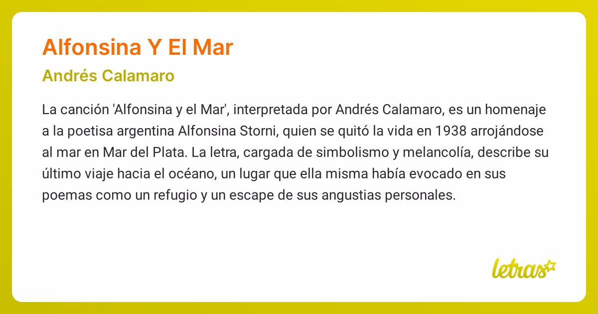 ¿Cuáles son las metáforas del poema "El Mar"?